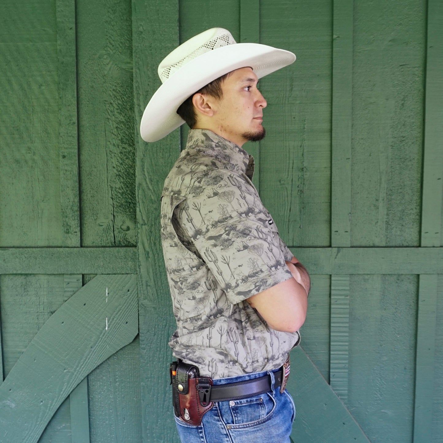 Performance Snap Button Shirt