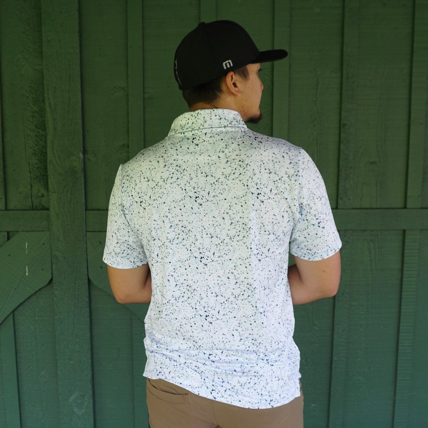 Paint Splatter Golf Shirt